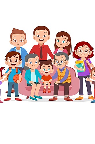 Ma famille my family
